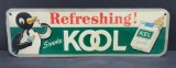 Kool cigarette metal advertising sign, 12