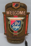 Old Style light up sign, 16