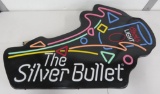 Coors The Silver Bullet light up sign, 1990, 40