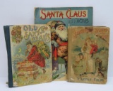 Three Santa Claus books, turn of the century