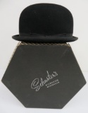 Blue Ribbon Derby hat and a Gimbels hat box