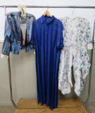 Two vintage women's tops and dress