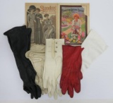 Vintage gloves and Mail order fashion and seed catalog