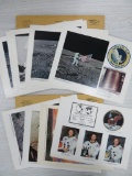 Apollo 11 and Apollo 12 US government commemoratives photos with envelopes