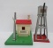 Lionel automatic Gateman #45 and water tower, 8