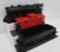 Lionel engine 675, metal 477618 red caboose and 3469 dump car