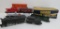 American Flyer train, 343 engine and tender, four cars and caboose, S gauge
