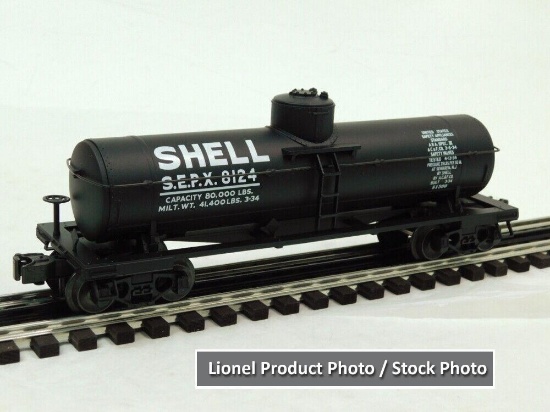 Lionel O gauge train car, New with box, Shell Tank Car 6-51300
