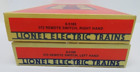 072 Remote Switch, Right Hand and Left Hand, 6-5165/5166 with boxes, like new