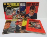 Seven 1940's Model Builder magazines, HO Railroad and Handbook for Model Builders