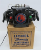 Lionel Trainmaster Transformer Type ZW with box
