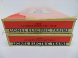 Lionel 072 Remote Switch Right Hand and Left Hand, 6-5165/5166, new in boxes