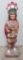 Great 1972 Cigar Store Indian, plaster resin, Universal Statuary Corp Chicago, 42