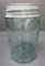 Shoulderless 1858 Ball Mason pint jar with zinc lid, 101