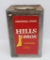 20 lb metal Hills Bros Coffee tin, Universal Grind, 14