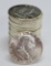 Brilliant roll of 1963 Franklin half dollars, estate bought at GEM, 20 coins