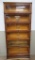 Very nice six stack Barrister / Lawyer's bookcase, Grand Rapids Bookcase