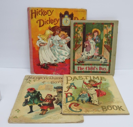 Four lovely illustrated early children's books