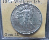 1944 Walking Liberty half dollar, GEM BU