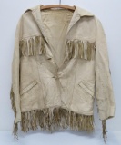 Kerrybrooke leather fringe jacket, estimate size 8/10