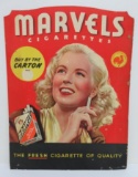 Marvel Cigarettes advertising, cardboard, 18