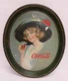 Coca Cola tray, Delicious and Refreshing, Passaic Metal ware Co, 15