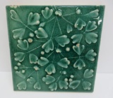 Art pottery tile, berry, 6