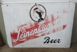 4' x 6' wooden Leinenkugel advertising sign