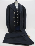 Chicago North Western Railroad conductor uniform, jacket, vest and pants