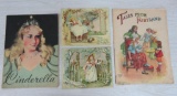 Four Childrens books, Raphael Tuck Illustrated-Dorothy Dumps & Merry Maid , Fairy Tales