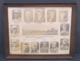 1922 Baseball photograph, Richland Center, Western Wisconsin League Champions, framed