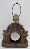 Art Deco Nude lamp/clock frame, Jolly's, 10