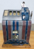Mills slot machine, 5 cent, Skyscraper, working, c 1930's