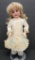 Antique Bisque head doll, 275 DEP, composition body, 17