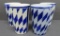 Four stoneware cups, Reinhold Merkelbach Hohr-Grenzhausen, 3 1/2