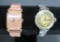 Two vintage Elgin wrist watches, Lord Elgin copper tone and