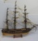 Large sailing ship model, 34