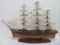 Wooden Sailing Ship model, with stand, 33
