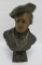 Bronzed patina Wagner bust, 11 1/2
