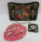 Beaded purse and compact