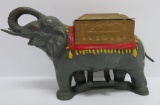 Vintage metal elephant cigarette roller, 9