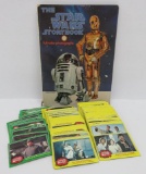 1977 Star Wars Trade Cards about 150 cards and 1978 Star Wars Storybook