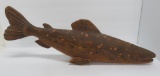 Wooden Fish carving, 25