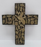 Milagro cross by Estela Ogazon, folk art, 7 1/2