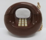 Western Electric brown donut phone, Sculptura