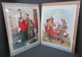 Two Normal Rockwell Boy Scouts of America poster/prints, 16