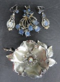 Art and Coro pin and earrings