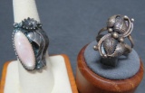 Two size 7 1/2 rings