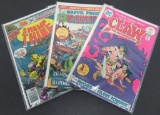 Three vintage 1970's comics, Claw, Bloodstone and Swamp Thing