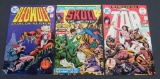 Three vintage 1975 comics, Skull, Tor and Beowolf
